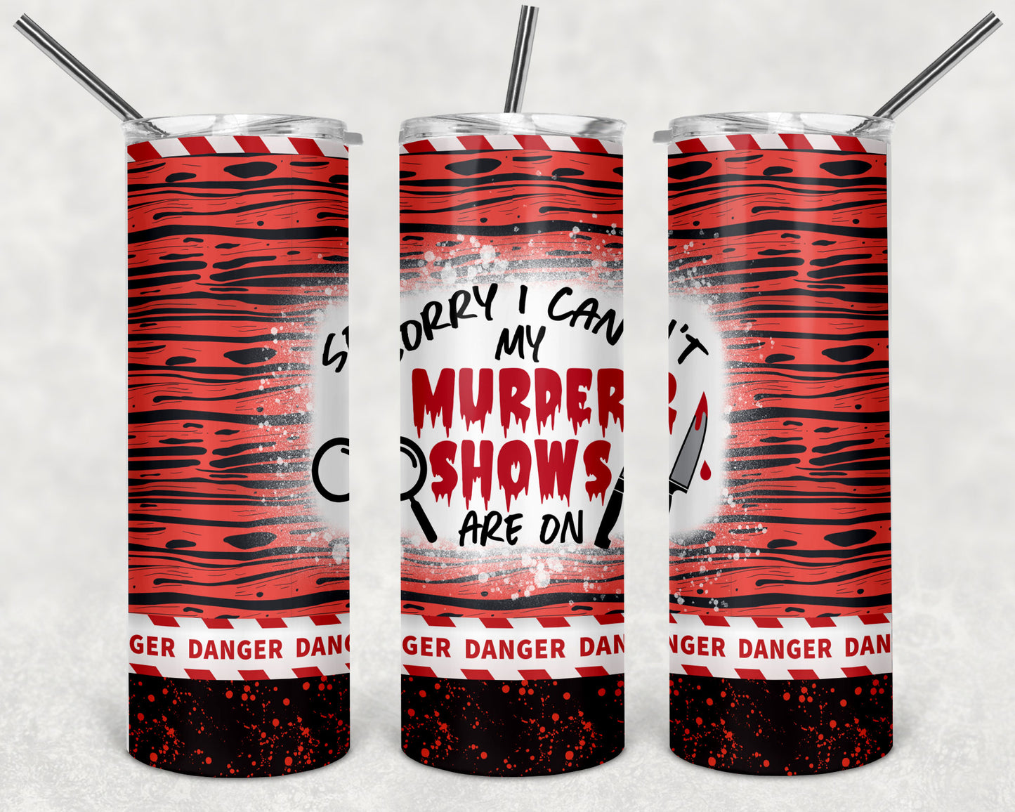 Crime Junkie Tumblers    * 27 Fun Styles To Choose From *